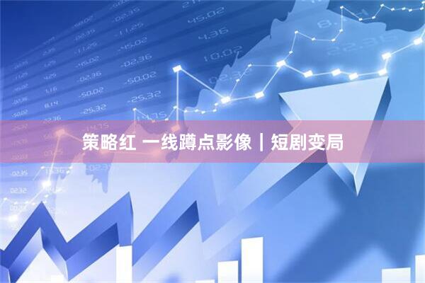 策略红 一线蹲点影像｜短剧变局
